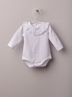 Ruffled collar bodysuit Ruffled collar bodysuit