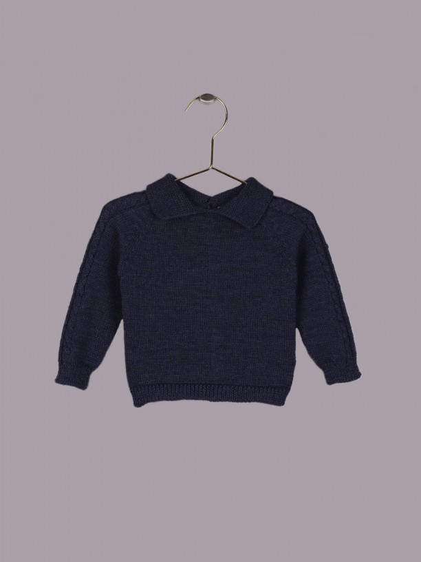 Wool polo sweater Wool polo sweater