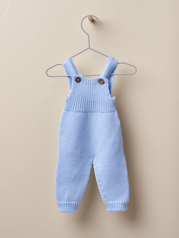 Knitted dungarees