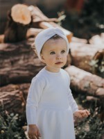 Vestido com folhos Vestido com folhos
