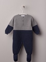 Babygrow em lã merino Babygrow em lã merino