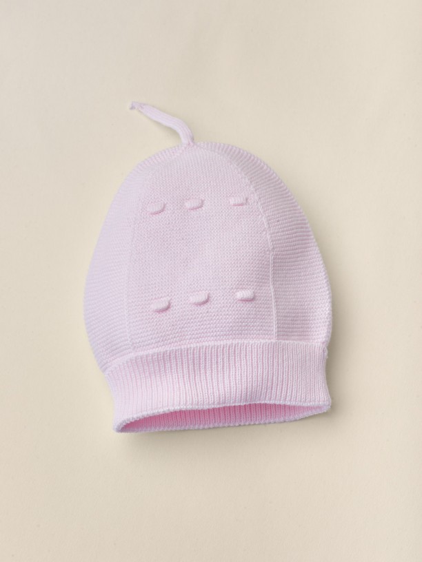 Cotton knitted beanie