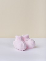 Cotton knitted booties Cotton knitted booties