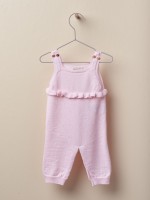 Dungarees with frills Dungarees with frills