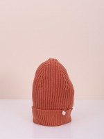Gorro canelado tricotado Gorro canelado tricotado