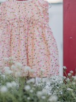 Vestido em tecido algodão Vestido em tecido algodão