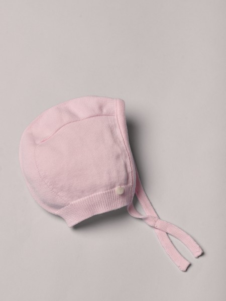 Cotton knitted bonnet