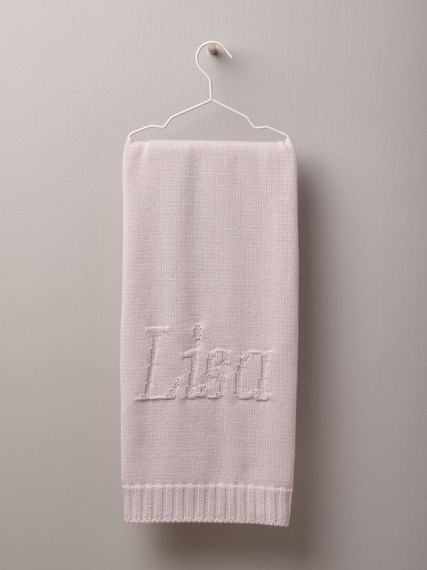 Wool/acry. custom blanket Wool/acry. custom blanket