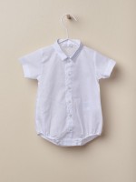 Body camisa em algodão Body camisa em algodão