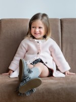 Cardigan with a frill Cardigan with a frill