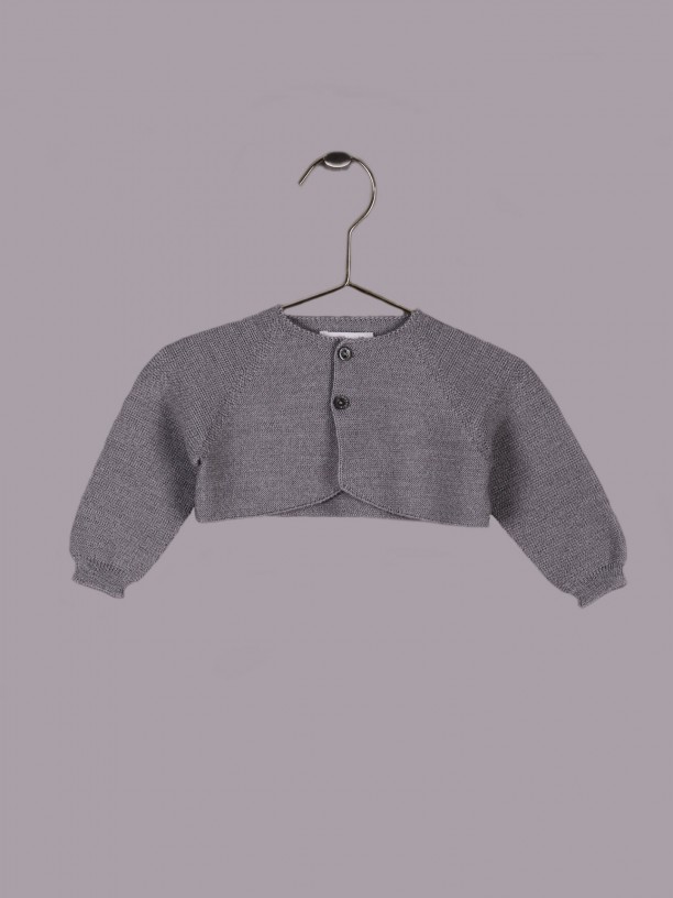 Long sleeved fine bolero Long sleeved fine bolero