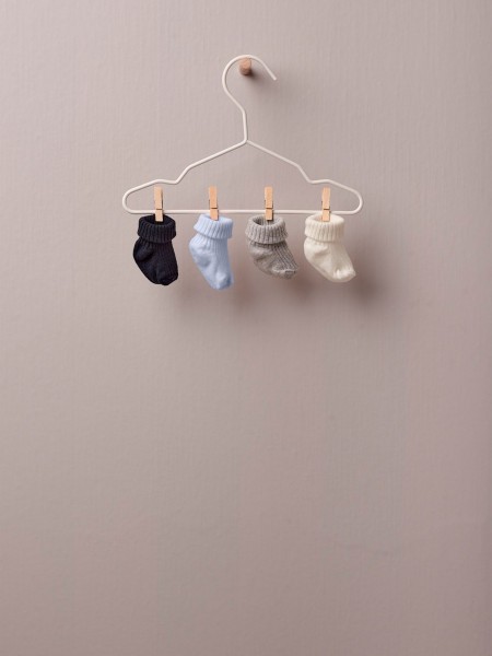 4 pares de meias bebé