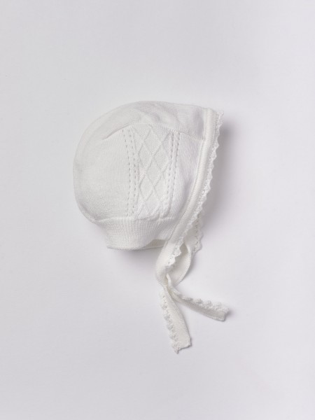 Organic cotton bonnet