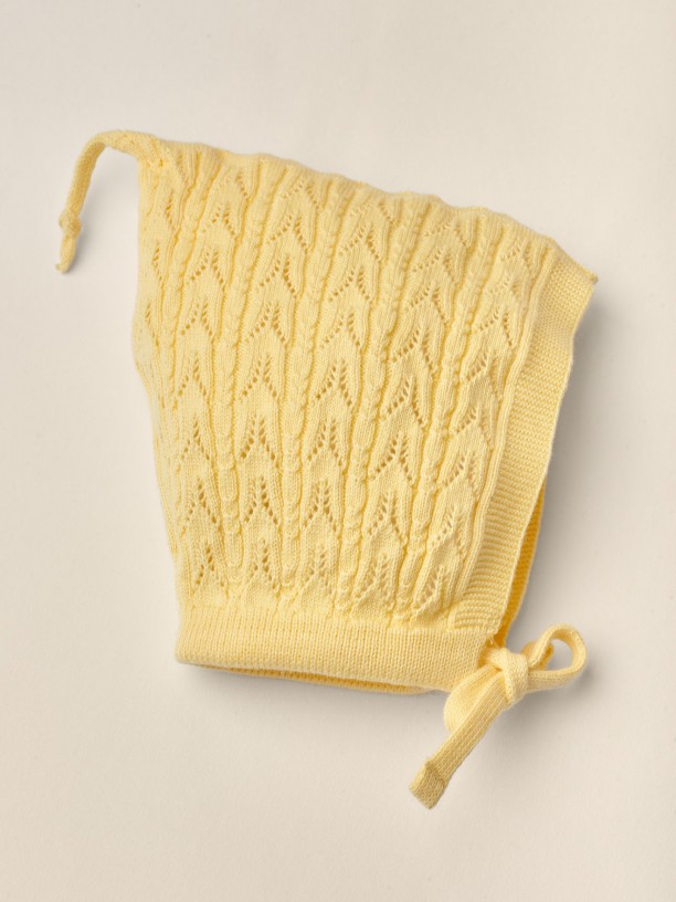Touca tricotada algodão