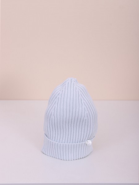 Cotton ribbed beanie