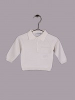 Merino wool polo sweater Merino wool polo sweater