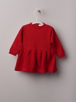 Vestido com folhos Vestido com folhos