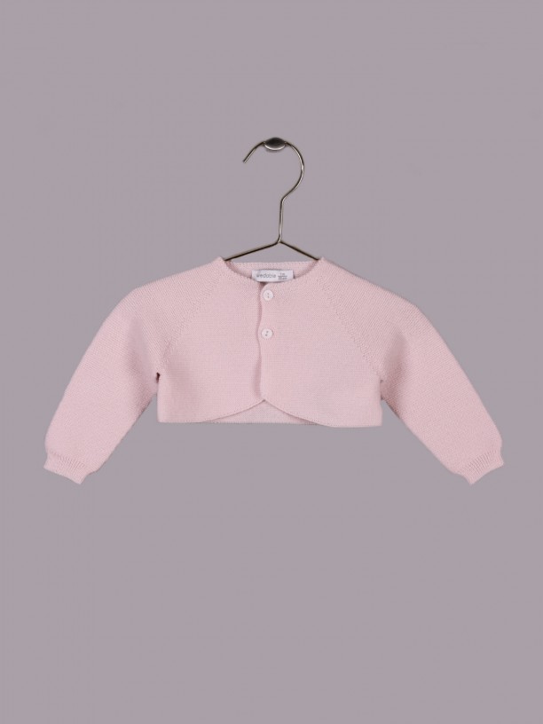 Bolero fino tricotado Bolero fino tricotado