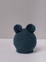 Two bobble hat Two bobble hat