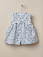 Vestido em tecido florido Vestido em tecido florido
