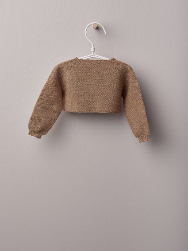 Bolero fino tricotado Bolero fino tricotado