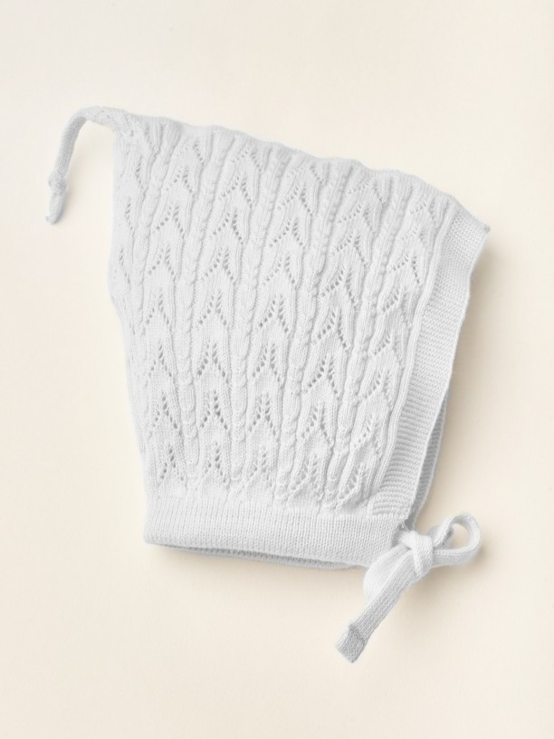 Touca tricotada algodão