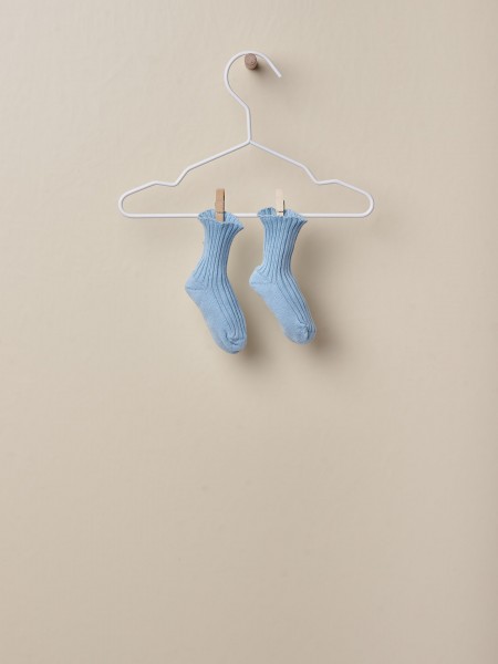 Cotton ribbed socks