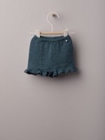 Shorts with leg ruffle Shorts with leg ruffle