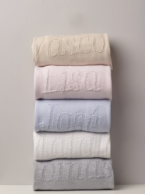 Cotton custom blanket