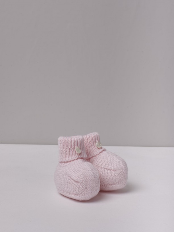 Knitted booties Knitted booties