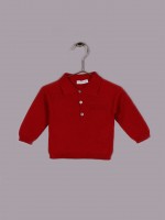 Camisola polo em lã Camisola polo em lã