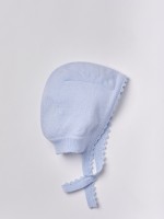 Fine knit bonnet Fine knit bonnet
