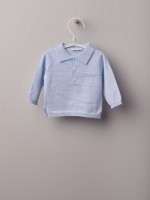 Merino wool polo sweater Merino wool polo sweater