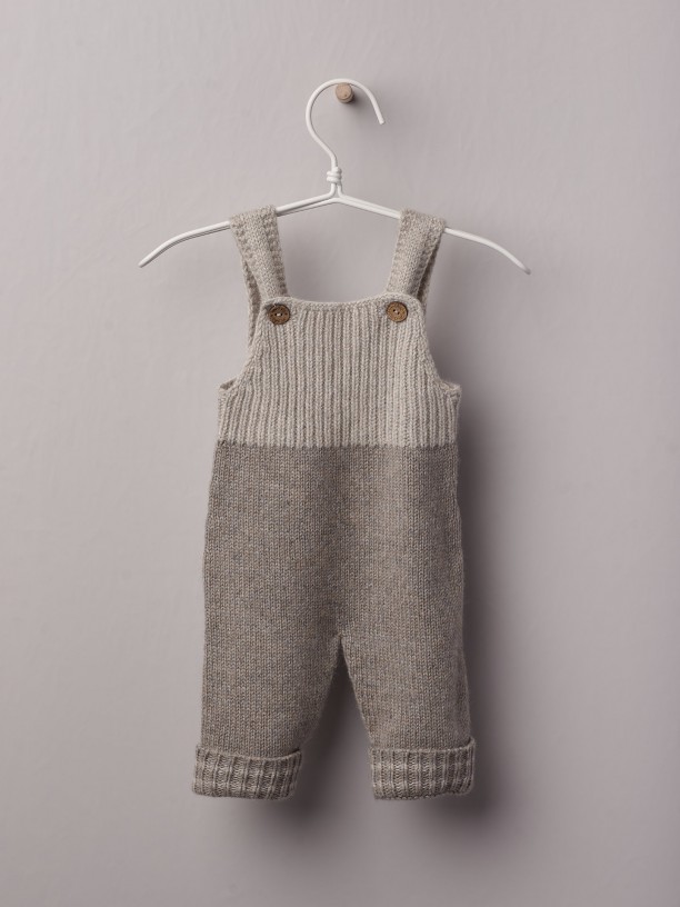 Knitted dungareens Knitted dungareens