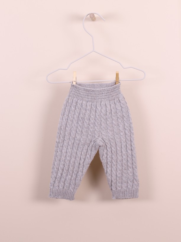 Knitted trousers