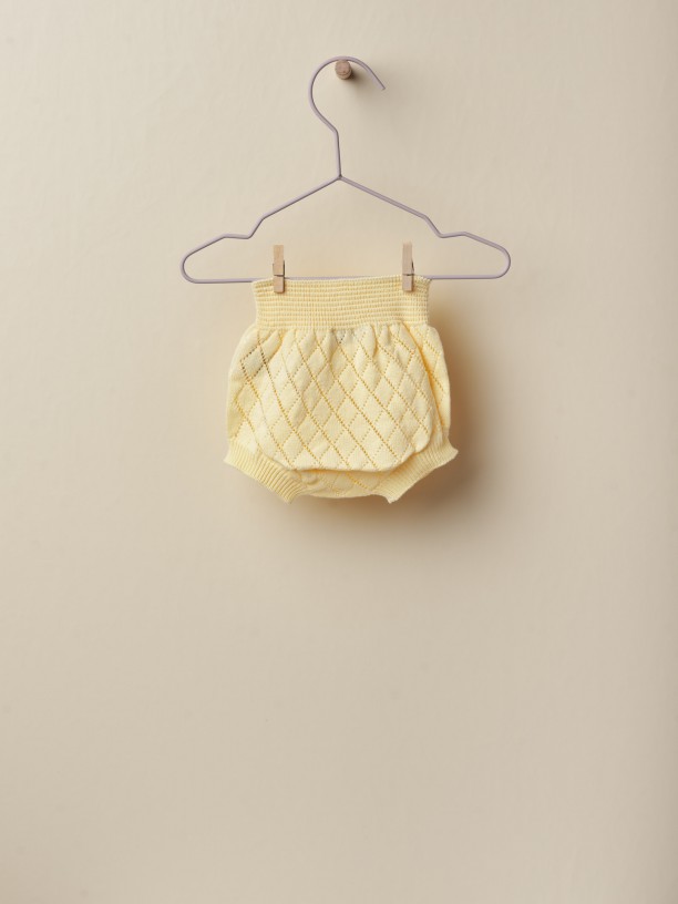 Cotton knitted bloomer