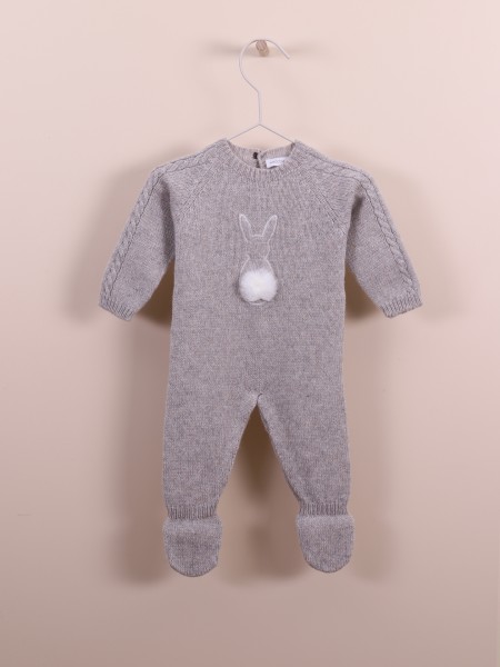 Knitted babygrow