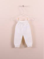 Knitted trousers with hem Knitted trousers with hem