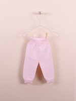 Knitted trousers with hem Knitted trousers with hem