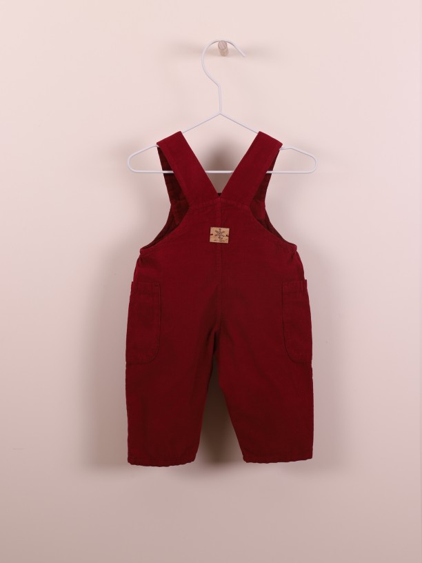 Cotton dungarees