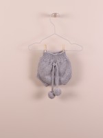 Knitted pompom bloomer Knitted pompom bloomer