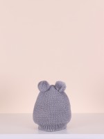 Two bobble hat Two bobble hat