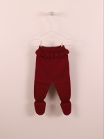 Calças com folhos Calças com folhos