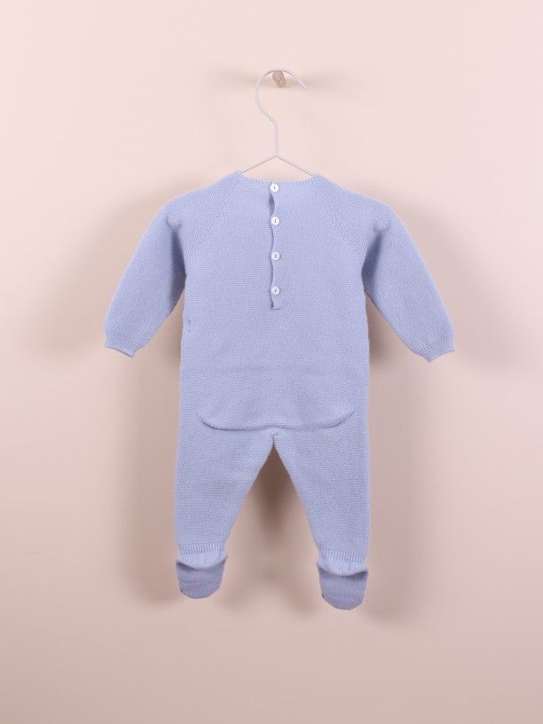 Babygrow em caxemira Babygrow em caxemira