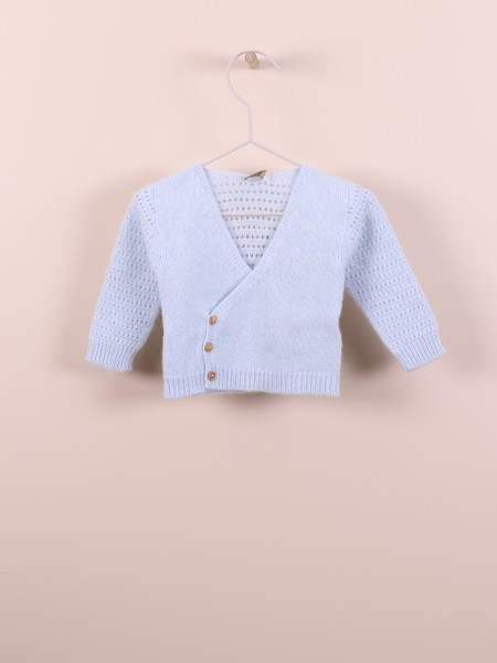 Double-breated cardigan