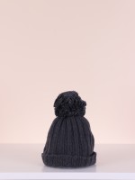 Gorro pompom tricotado Gorro pompom tricotado