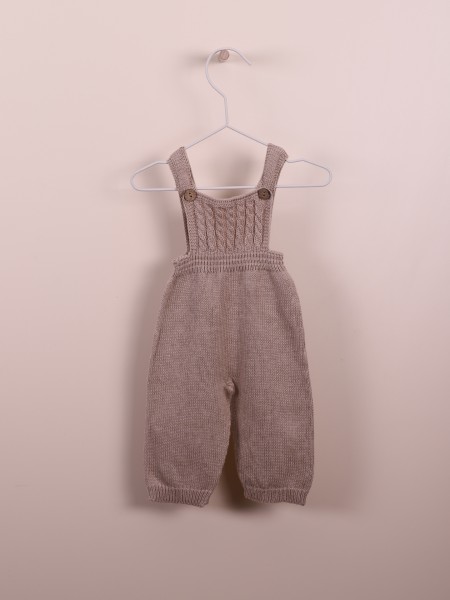 Knitted dungarees