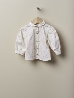 Blouse with flower print Blouse with flower print