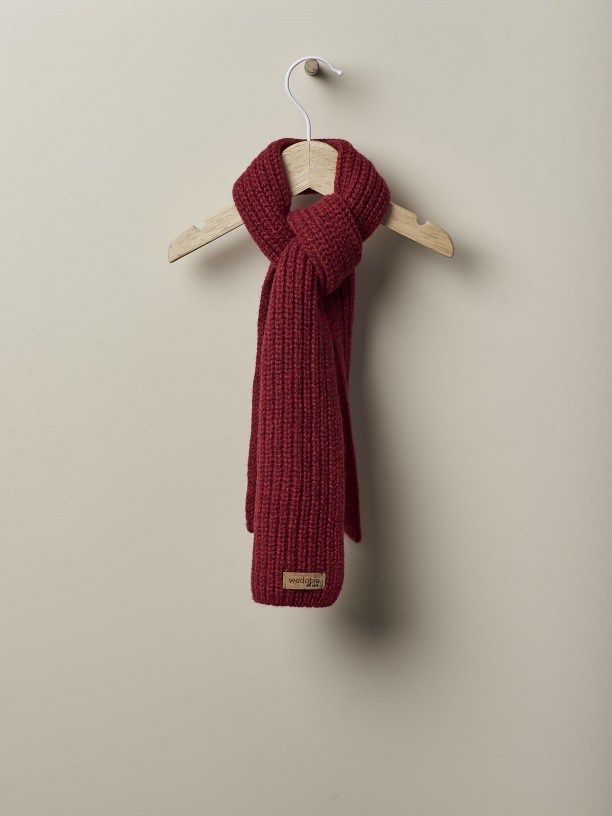 Cachecol tricotado