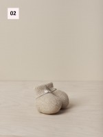 Booties knitted cashmere Booties knitted cashmere